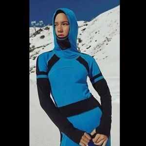 NWT Free People Movement Dawn to Dusk Hoodie in Light Combo. MSRP$118